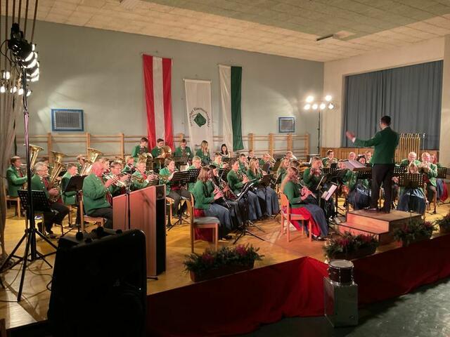 Wunschkonzert: Die Musikkapelle Stein an der Enns spielte in gewohnt großartiger Manier auf. | Foto: KK