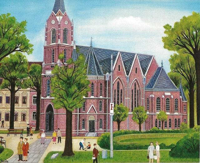 Sepp Pachta zählt zu den bedeutendsten Schaffern der "naiven Malerei". | Foto: Pachta/Bezirksmusem Döbling