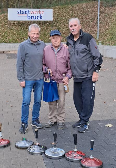 Gerhard Zechner, Friedl Scheipl, Mario Kogler. | Foto: Zechner