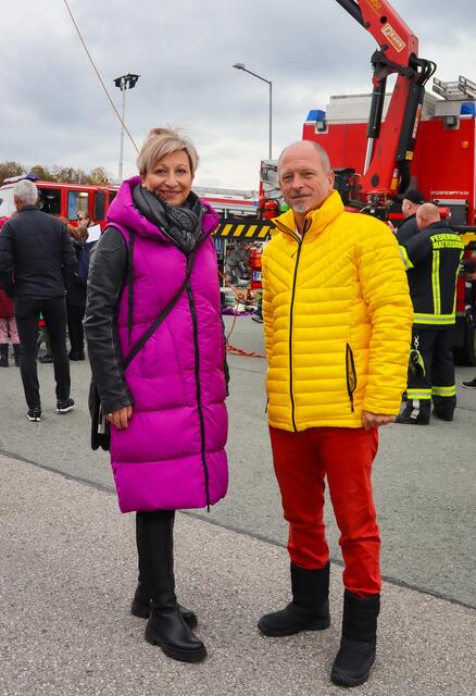 Bürgermeisterin Claudia und Alexander Sael | Foto: Alejandra Ortiz 