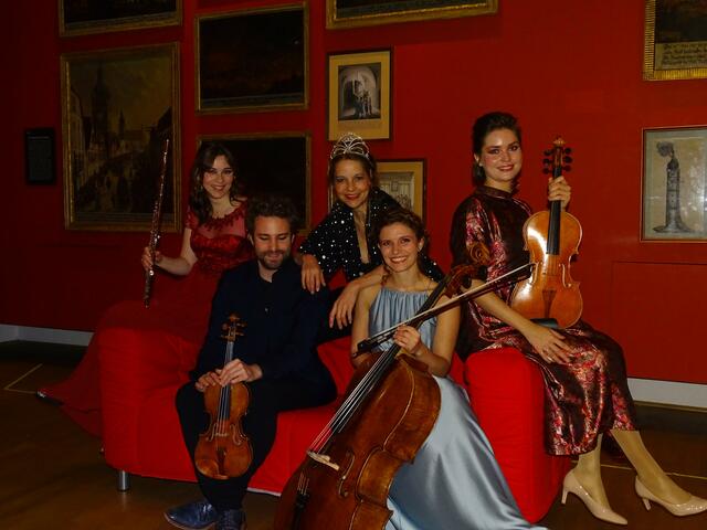 Marianna Busslechner, Benjamin Herzl, Chris Pichler, Marilies Guschlbauer und Liliya Nigamedzyanova | Foto: Simon Glösl