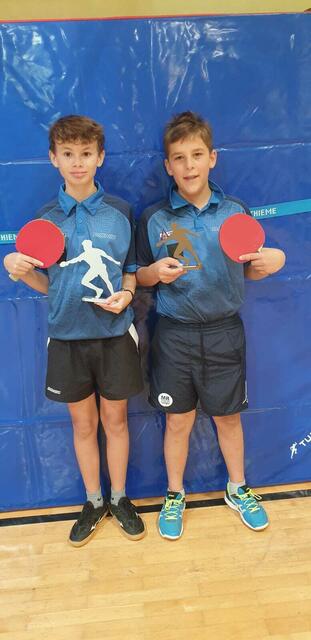 v.l.: Dominik Chmielak und Levente Bubreg konnten bei der nationalen WIN-Turnierserie im steirischen Kapfenberg schöne Erfolge erzielen. | Foto: Piotr Chmielak