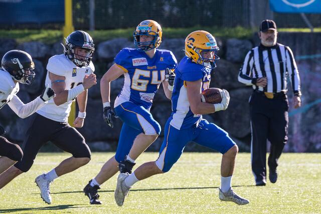Liefen ihren Gegner buchstäblich ins Finale davon: die U18 der Grazer Giants. | Foto: Marina Kunzfeld
