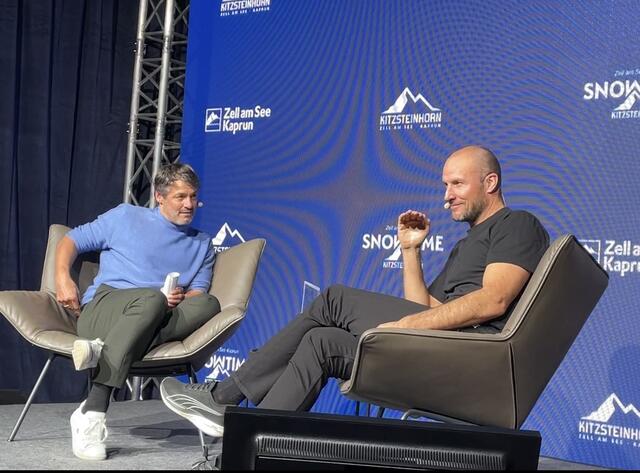 Aksel Lund Svindal begeisterte das Publikum mit seiner positiven Einstellung sowie seiner ehrlichen, offenen und durchaus auch lustigen Art. | Foto: Sarah Braun