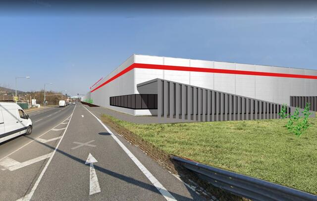 2023 soll ein Transgourmet-Logistikzentrum entstehen. | Foto: Grafik: zop