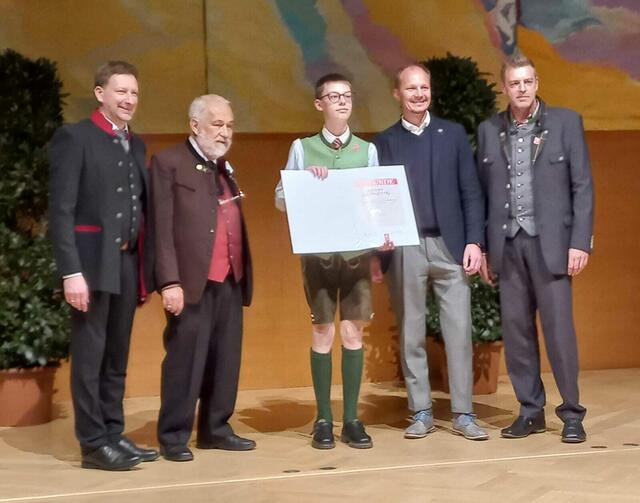 Simon Gspurning erreichte in Innsbruck einen "Sehr guten Erfolg", die Musikschule Köflach gratuliert. | Foto: Musikschule Köflach