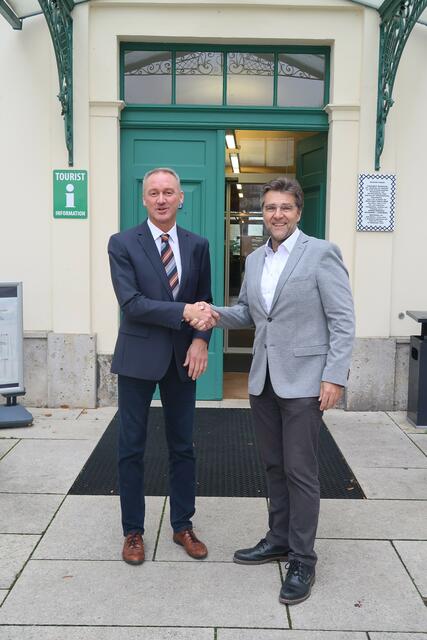 Christoph Prinz und Christian Flammer. | Foto: Liste Flammer