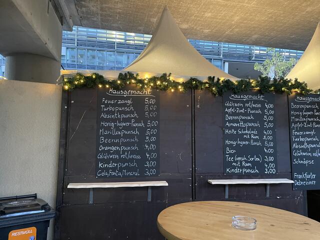 Von rotem Glühwein bis Apfel-Zimt-Punsch: Hausgemacht und heiß lautet das Motto bei "Zum Feuerzangl" am Maria-Restituta-Platz.
 | Foto: privat