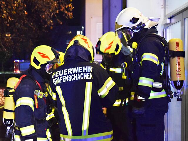 87 Feuerwehrleute waren beim Übungseinsatz in Pinkafeld. | Foto: Stadtfeuerwehr Pinkafeld