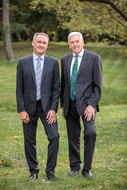 Alfed Flammer (18 Jahre Bürgermeister) und Christoph Prinz (19 Jahre Bürgermeister). | Foto: Liste Flammer