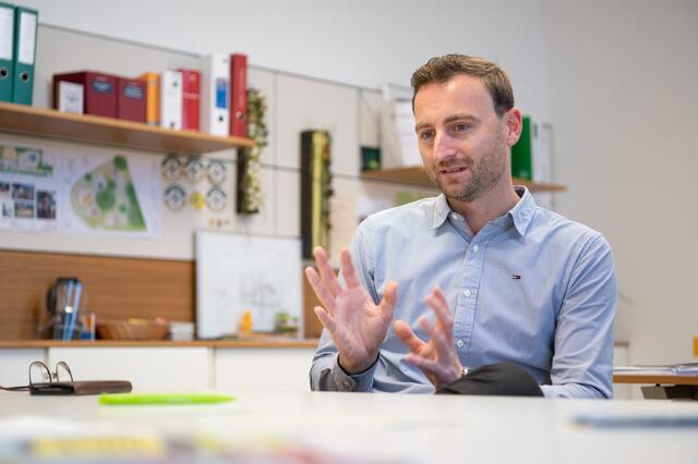 Jochen Jance, Bürgermeister St. Barbara: "Wir werden 2023 nicht einmal den normalen Haushalt abdecken können." | Foto: Pashkovskaya