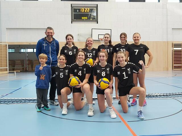 Das gegen Mank und Waldviertel siegreiche UVC-Damen-Nachwuchs-Team. | Foto: UVC WY