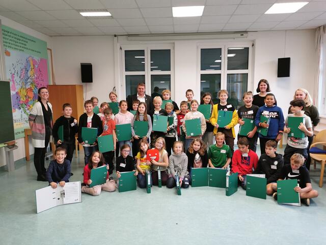Der neue Kindergemeinderat in St. Stefan ob Stainz. | Foto: Gemeinde St. Stefan ob Stainz
