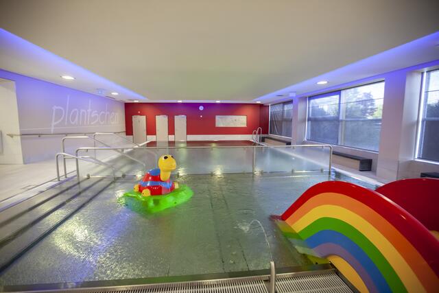 Zum Plantschen: Das Kinderbecken im Hallenbad der Stadt Perg. | Foto: Agentur Mitterlehner