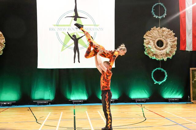 Nicole Harb und Laurin Greiter schnappten sich Platz 2 in der Main Class Contact Style