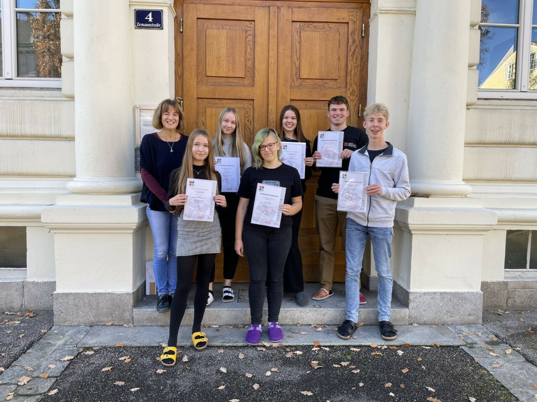 Gymnasium Freistadt: Schüler stellten sich der Unternehmerprüfung - Freistadt