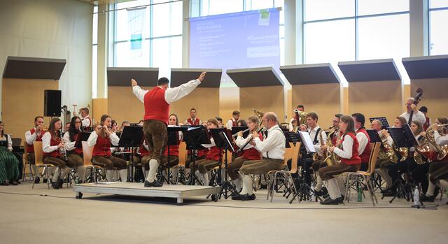Höchste Konzentration war beim Musikverein Breitenfeld in der Wertungsstufe D gefragt. | Foto: Julia Fellner