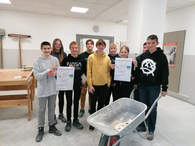 Die Schüler der PTS hoffen auf regen Zulauf. | Foto: PTS Waidhofen