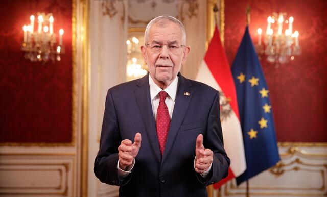 Bundespräsident Alexander Van der Bellen führt den Vertrauensindex an. | Foto: Peter Lechner/HBF