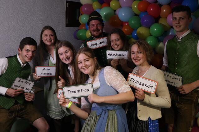 Die Traumfrau in der Fotoecke