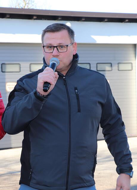 Dorf an der Prams Bürgermeister Thomas Ahörndl. | Foto: Ebner