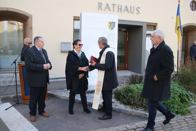 Eröffnung, Einweihung und Tag der offenen Tür des Rathaus von Hadersdorf-Kammern.