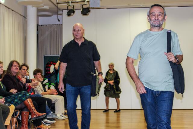 Faire Modenschau in der AHS Korneuburg. | Foto: AHS Korneuburg
