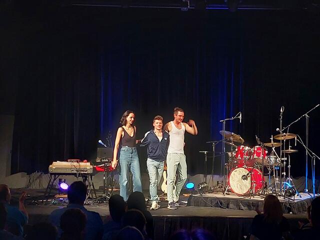 Strahlende ""Sunbathing Society" nach einem Auftritt nach Maß.  | Foto: Zweidick