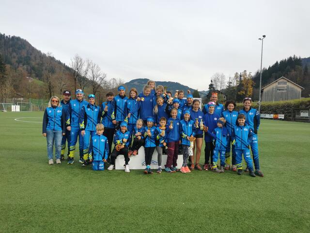 Das Biathlon Team Reutte konnte sich beim ersten Wettkampf der Saison bestens gegen die Konkurrenz  behaupten und einige tolle Erfolge verbuchen. | Foto: Biathlon Team Reutte