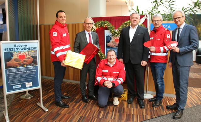 Das Rote Kreuz, Bezirksstelle Baden und die Sparkasse Baden lädt Bürgerinnen und Bürger ein, Herzenswünsche bedürftiger Kinder und Mitmenschen unserer Region zu erfüllen. | Foto: Sparkasse Baden