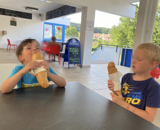 Eines von vielen Bildern beim Spaß bei der Betreuung.
 | Foto: privat