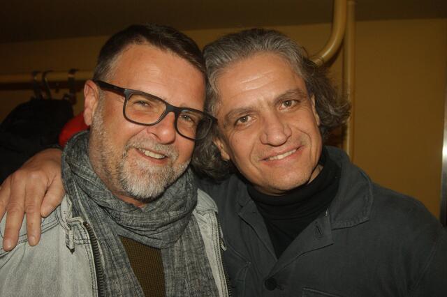 Christian Kogler und Stefan Schmidt genossen den Event.