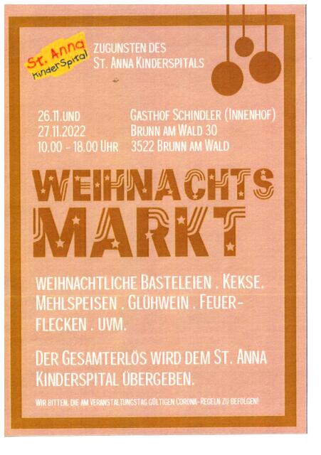 Weihnachtsmarkt in Brunn am Wald | Foto: Gerhard Stumpfer