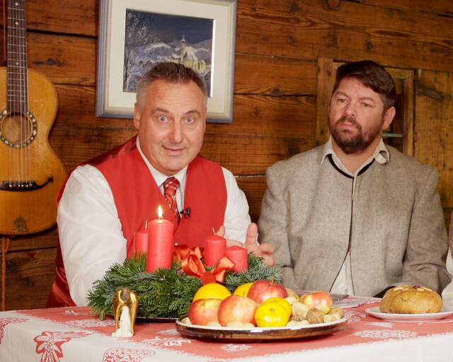 Martin Reiter mit Peter Obrist aus Stans.