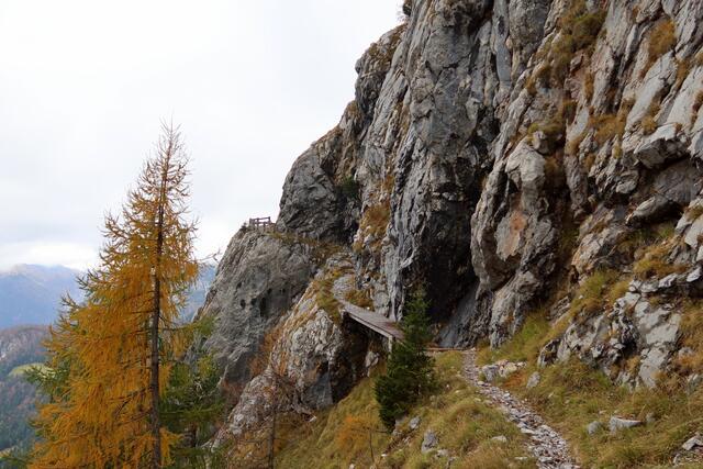 und dann kommen noch 2 Stollen 