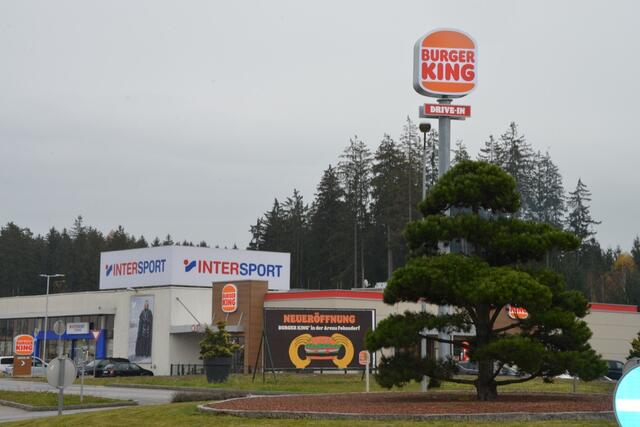 Burger King hat heute in der Arena Fohnsdorf eröffnet. | Foto: RMA/Pfister