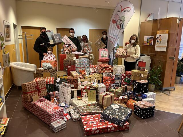 Viele schöne Geschenke kamen in den letzten Jahren zusammen | Foto: Mödlinger Christkinderl