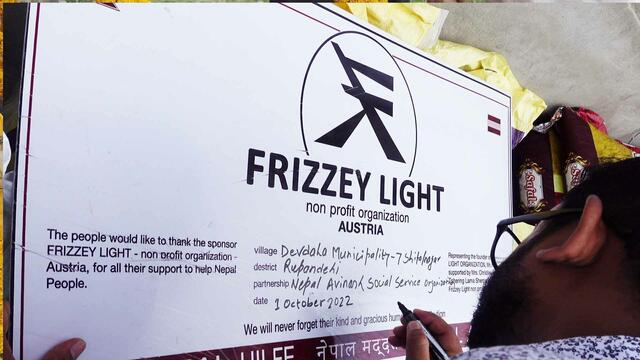 Frizzey LIght Mission - Spuren der Nächstenliebe hinterlassen. | Foto: Frizzey Light