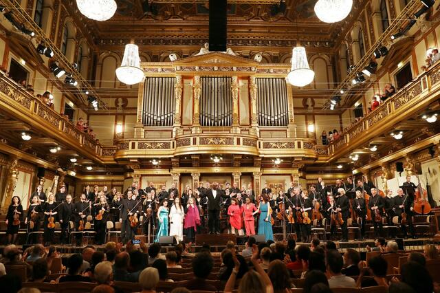 "Das Konzert „Wiener Stimmen“ im goldenen Saal im Juni diesen Jahres war unvergesslich", schildert Wiederhold. | Foto: Wiener Musikverein Dieter Nagl