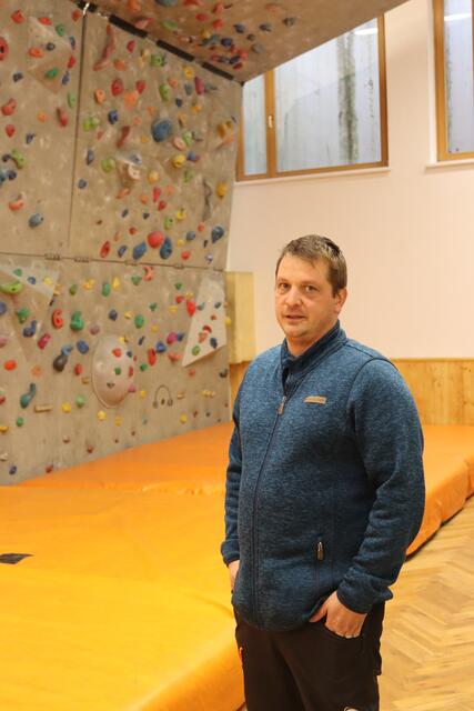 Andreas Grissemann ist seit Anfang November Obmann der Sportklettergruppe Arlberg.  | Foto: Elisabeth Zangerl 