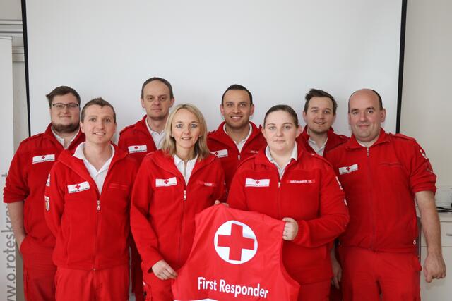 First-Responder-Team im Gebiet Rechberg. | Foto: OÖRK, Bezirksstelle Perg