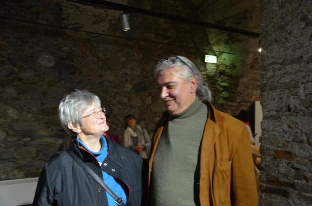 Plausch zwischen Ulrike Roesler und Alexander Kandut