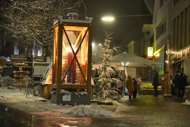 Frau Holle ließ am  Wochenende ebenfalls erste Wintergrüße nach Oberneukirchen schicken.  | Foto: Ganglberger Erika