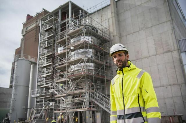 EVN Techniker Michael Redl wird für den Betrieb und die Instandhaltung der Anlage verantwortlich sein. | Foto: EVN / Matejschek