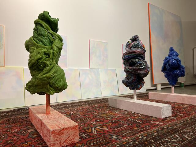 Julian Jankovic stellt das Thema Nachhaltigkeit in den Fokus. Eigens für die Vernissage hat Jankovic eine Bildreihe kreiert. | Foto: z.V.g.
