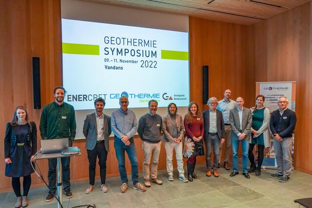Die Vortragenden des Geothermie Symposium 2022. | Foto: GTÖ