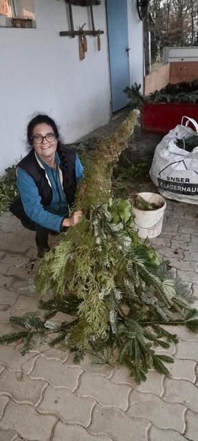 Frau Christa Kappel - immer gerne dabei! | Foto: Nina Kostner