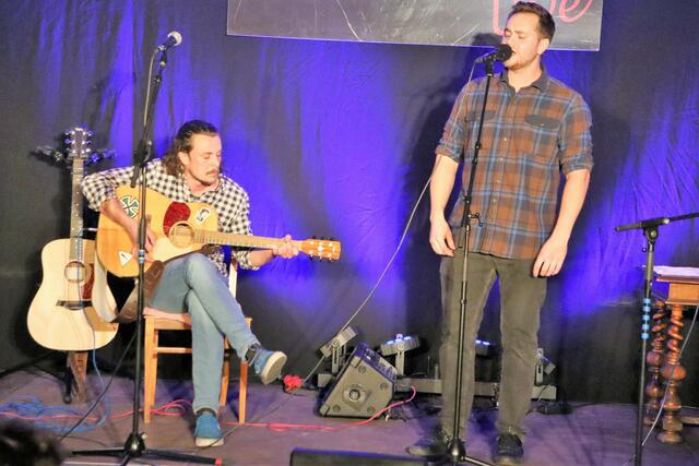 Rookies-Einsatz auf der Bühne