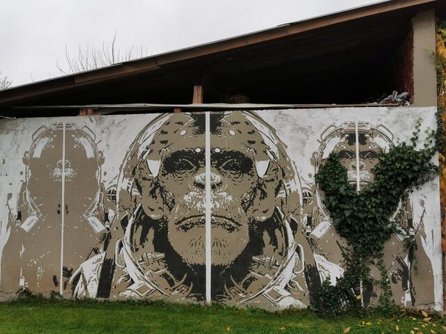 Die Natur bringt sich kreativ in seine Arbeit ein. | Foto: Hermine Arnold