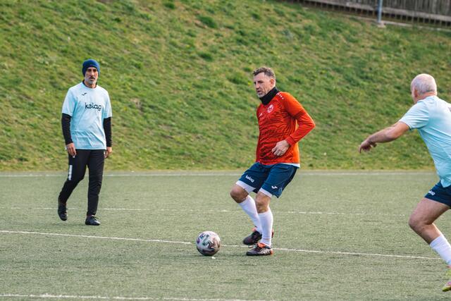 Autorenfußballteams vs Wipptalherz Allstar Team Fußballlegende Alfred